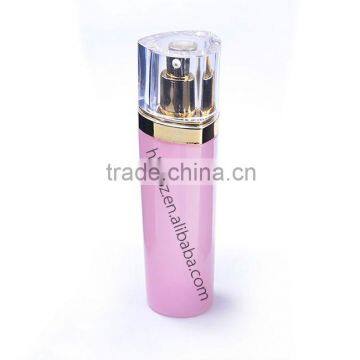 Fancy triangle shaped 120ml airless empty bottle for cosmetic