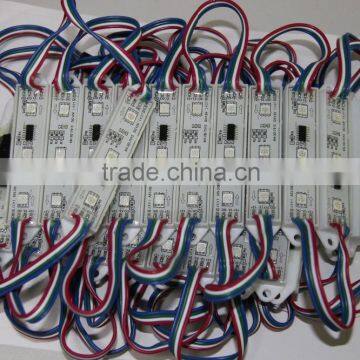 50,000hours Lifespan Outdoor RGB Full Color 3pcs 5050 SMD LED Module photo-2