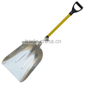12# US Standard Aluminum Snow Shovel With Handle photo-2