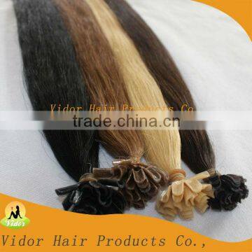 Top Quality 5A Fashion Hair Style Wholesale Brazilian Hair Remy U Tip Hair photo-2