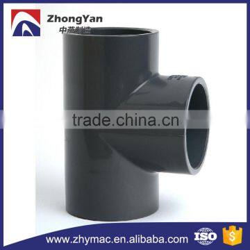 High quality A234 WP1 ANSI B16.25 bevelled ends pipe fitting pipe tee