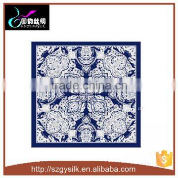 New arrival autumn fashionable personalized excellent silk scarf made of the 100% pure silk