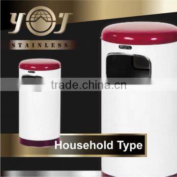 Paint Stainless Steel Durable Trash Stainless Steel Waste Bin