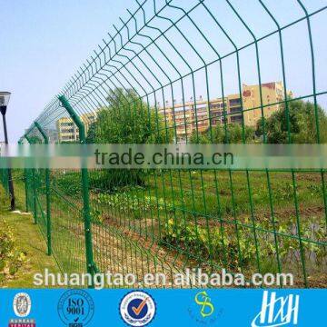 Airport wire fence, welded mesh fence, PVC coated wire mesh fence