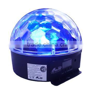 Chinese LED Lighting Supplier Pro 6PCS 3W RGBWYP Crystal Ball LED Light for Professional Stage Lighting photo-2