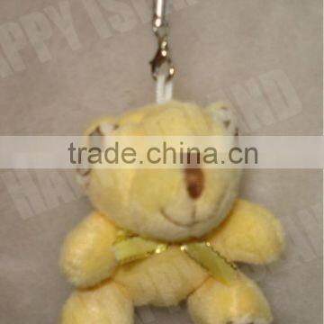 plush stuffed teddy bear keychain