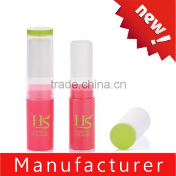 Wholesale Colorful Plastic Round Lip Balm Containers