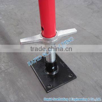 Hot Sales Types of Screw Bolt and Base Plate Heavy Duty Parts Frame Scaffolding System