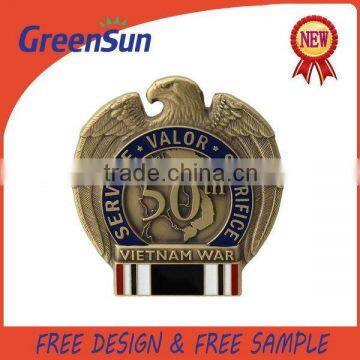 New style special design badge button pin