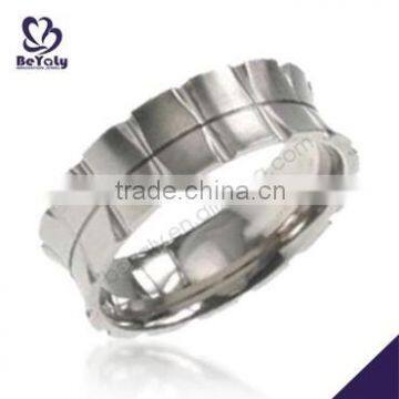 2015 cheap price jewelry 316l stainless steel weight wedding ring