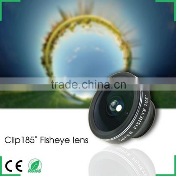 china supplier OEM 185 degree super fisheye lens for all smartphone