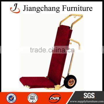 Golden Easy Packing Luggage Trolley For Hotel JC-TC12