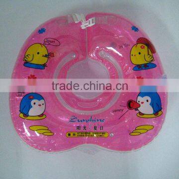 comfortable pvc inflatable neck ring/swimming neck ring/neck ring float