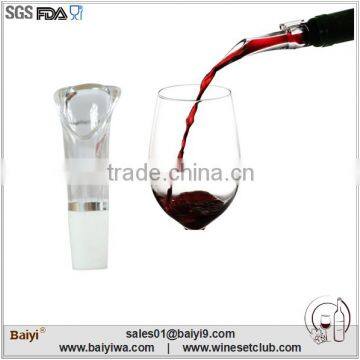 2014 spot goods patent mini wine drop stop pourer with FDA certification