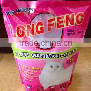 Longfeng pet crystal cat litter, cat sand, silica cat litter