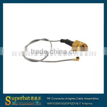 IPX / u.fl to SMA male pigtail, Cable IPX1.13