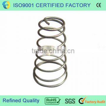 Single coil tower spring
