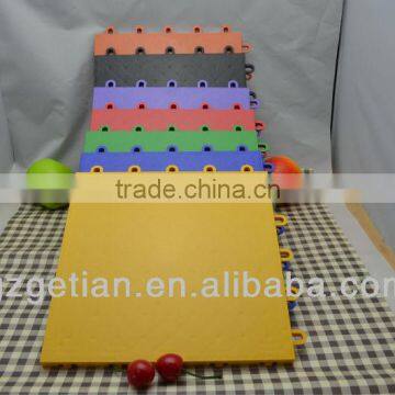 Factory OEM gym rubber floor mat, high quality pp material for gym flooring