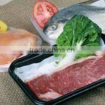 China Made Supermarket PP Frozen Fish Packing Box With Absorbent Pad