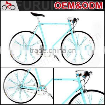 Eco-friendly cheap road bikes for sale China fixed gear bicycle