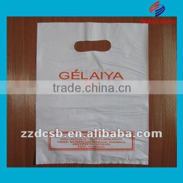 PE brand new die cutting plastic carrier bag