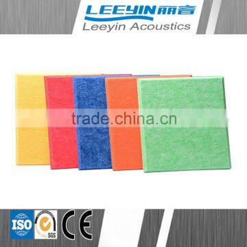 Factory polyester staple fiber price high quality acoustic panel for cinema or studio