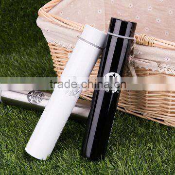 Long section vacuum insulated stainless steel water bottle