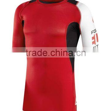 RED and Black 2014 CUSTOM Sport cool dry compression wear