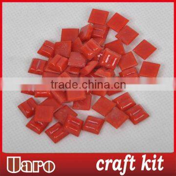 Craft Vitreous glass mosaic red mini tile