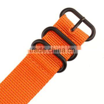 Infantry Sport Orange Zulu 22mm Nylon Fabric Watch Straps photo-6