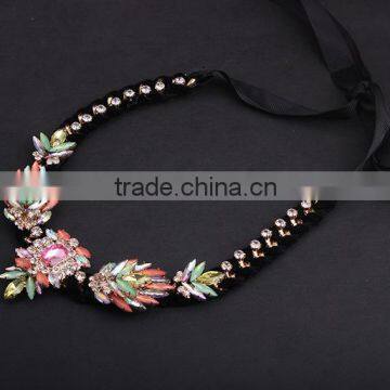 2015 fashionable jewelry, colorful beads necklace