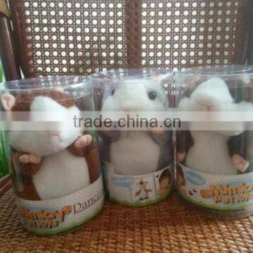 Talking Hamster / Plush Hamster Toy / Plush Speaking Hamster Animal Toy