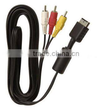 high speed hd multimedia to 3rca cable 3.5mm male with magnet ring