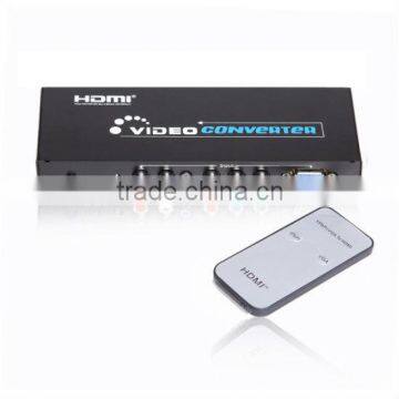 component RGB and VGA to hdmi video tv converter 1080P China factory price