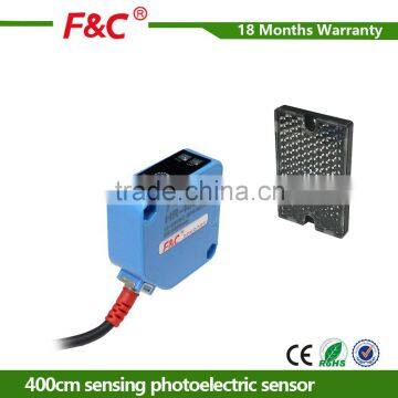 HR series waterproof retro-reflective photoelectric sensor with reflector