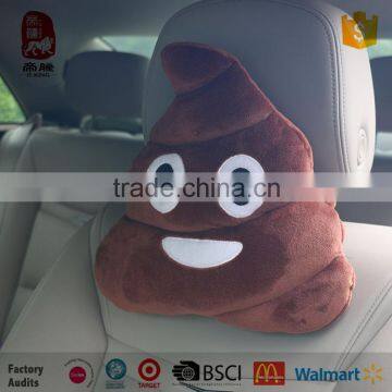 wholesale plush toys lovely Defecate emoji pillow car pillow