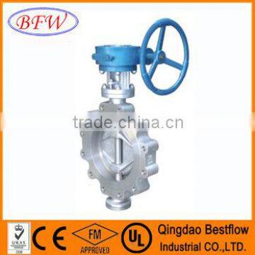 Bi-Directional Metal Seated Butterfly Valve