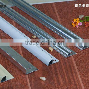 Customized weight and length aluminum outside corner tile edging for wall corner