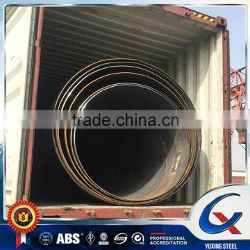 Q235 X42-X60 spiral welded ssaw steel pipe factory mill