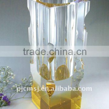 Modern Handicraft Crystal Glass Vase for Decorations CV002