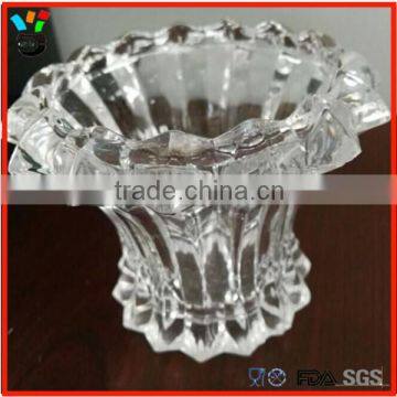 Transparent Decorative Romantic Candlelight Creative Glass Candlestick