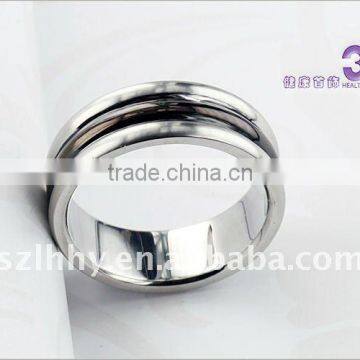 stainless steel 316L superman ring