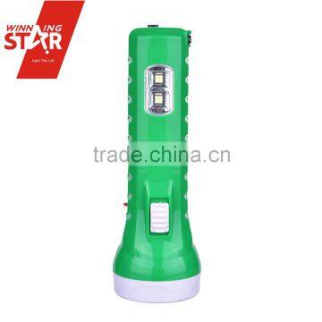 Hot sale NEW design solar rechargeable led flashlight