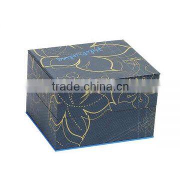 customized design empty square watch gift boxes