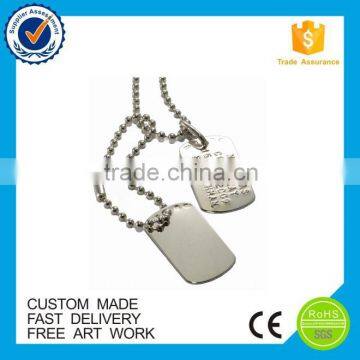 Zinc Alloy Dog Tag Blank Dog Tag Metal Dog Tag photo-3