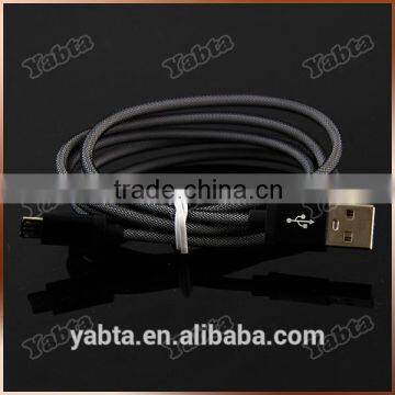 2A Stylish Steel Wire Mesh USB 2.0 Charge & Data Sync Cable for Iphone Lightn USB Data Cable photo-2