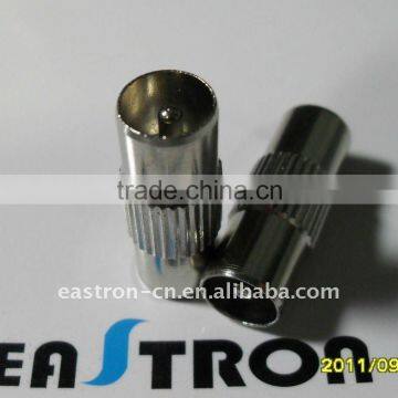 IEC male connector PAL male to PAL male adaptor