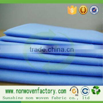 China supplier SMS nonwoven fabric for making medical mask with pattern