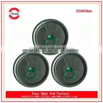 Wholesale Aluminum Can 206# Easy Open Lid for Myanmar photo-5