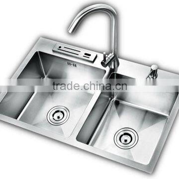 Brushed Stainless Steel Kitchen Sink